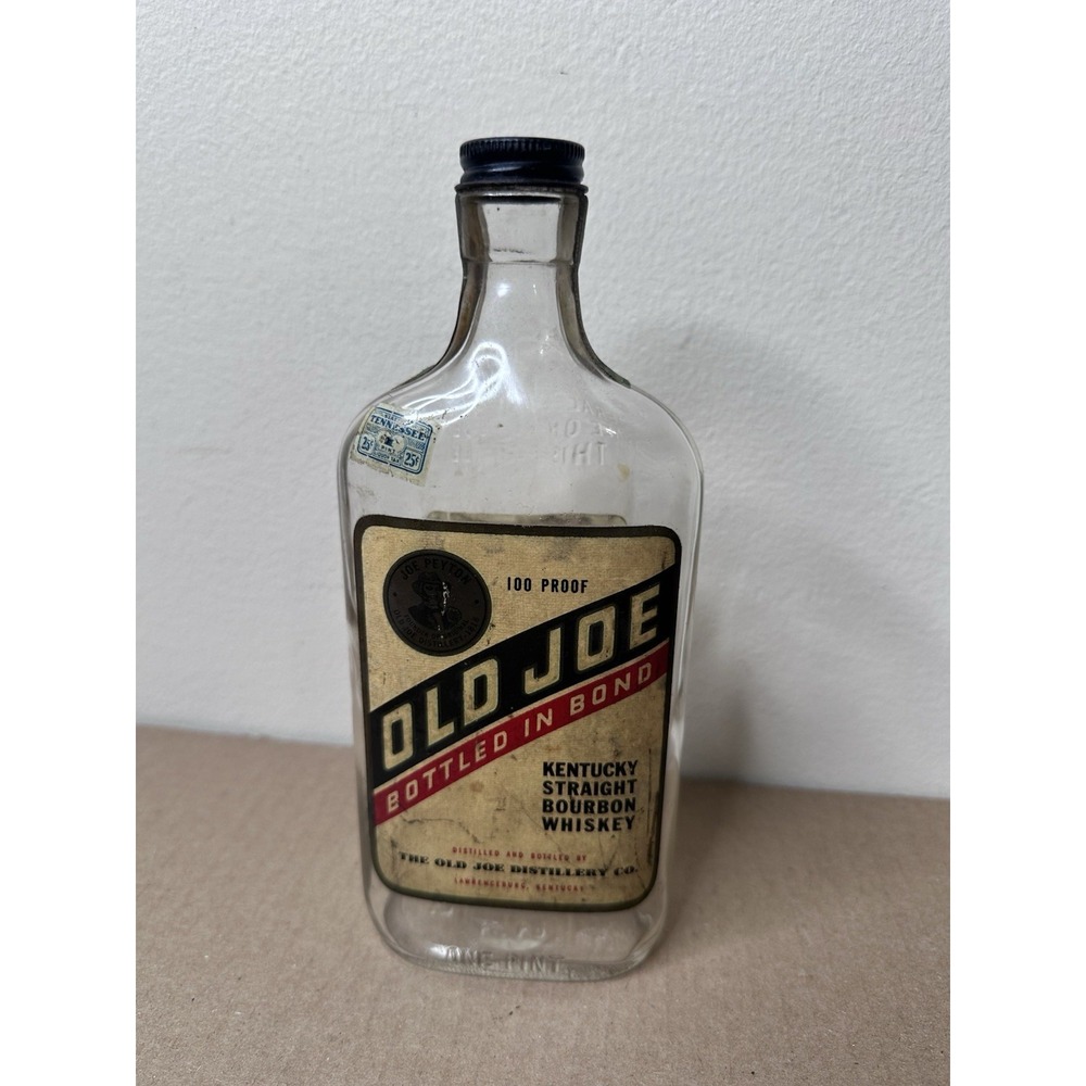 Joe Peyton Old Joe Distilling Co Lawrenceburg Kentucky w Original Labels Pint